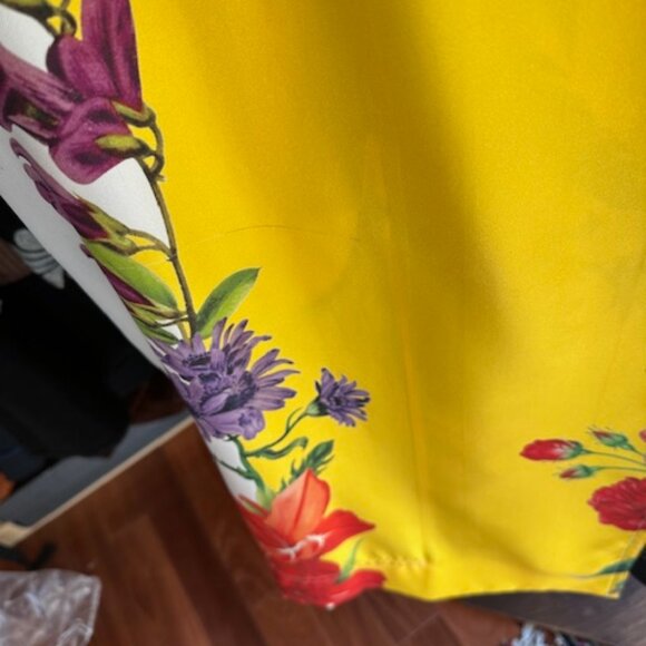 Oscar de la Renta Silk Size 12 Coat - Picture 9 of 9